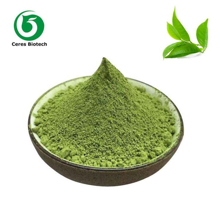 Organic Pure Matcha Powder Bulk Tea Polyphenols Vitamin Food Supplement
