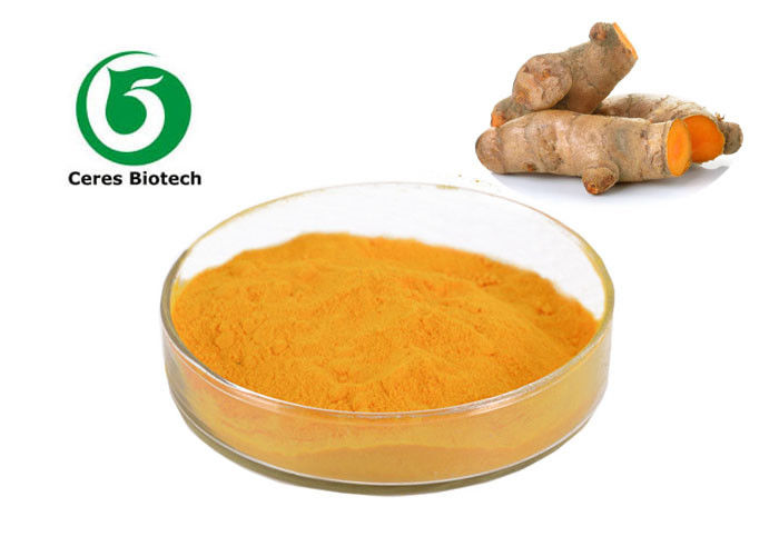 Natural Turmeric Extract Curcumin 95% For Food Coloring Agents ISO Certification